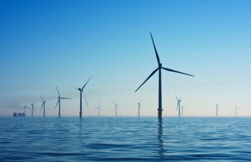 an offshore wind farm